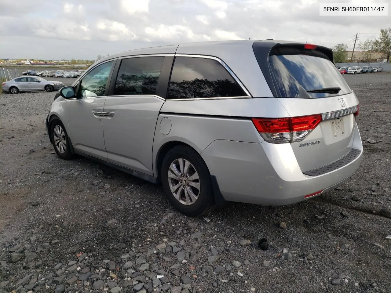 5FNRL5H60EB011447 2014 Honda Odyssey Exl