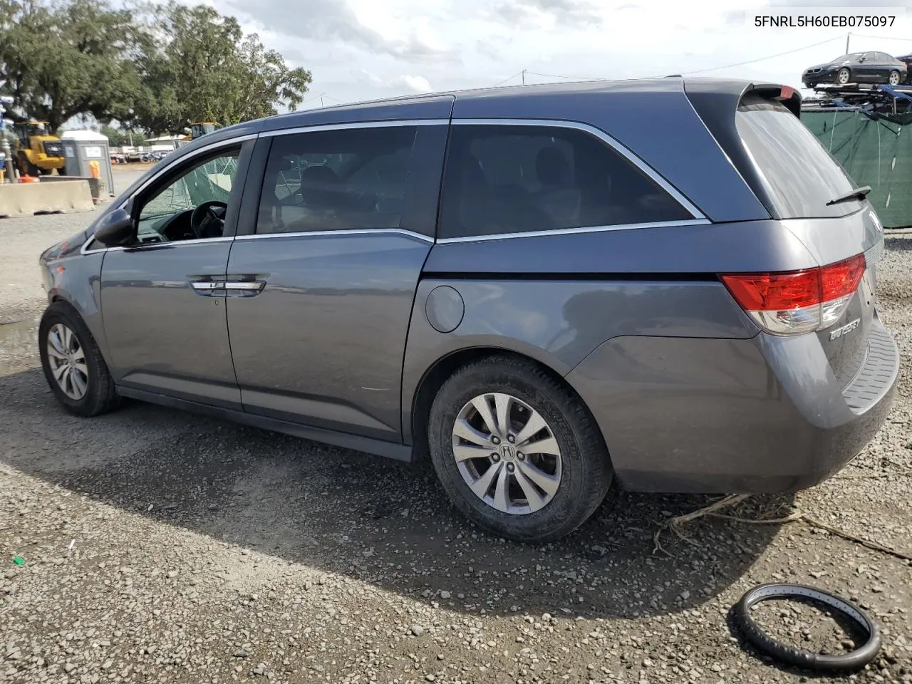 5FNRL5H60EB075097 2014 Honda Odyssey Exl