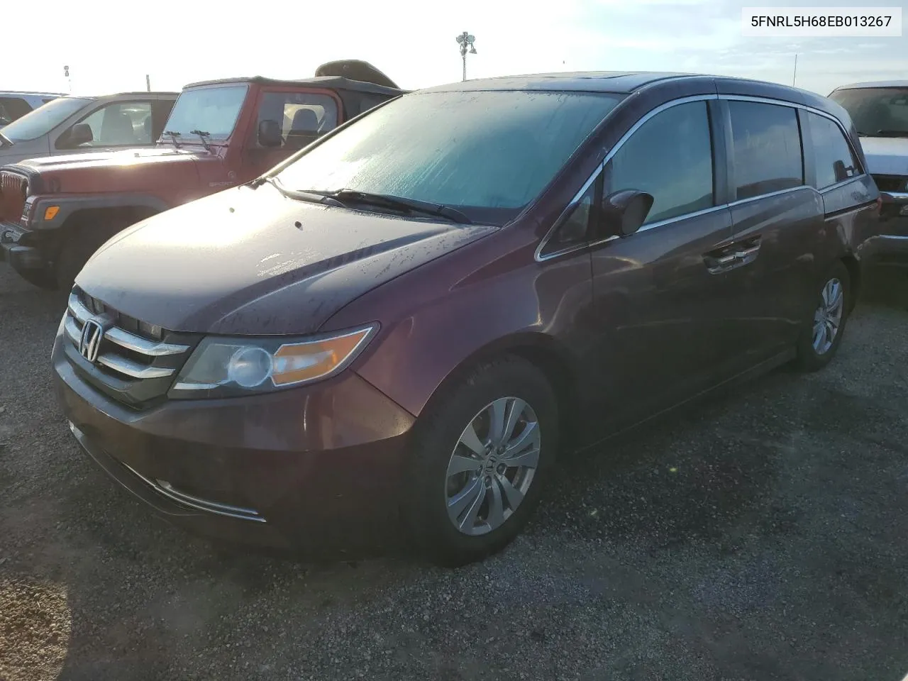 2014 Honda Odyssey Exl VIN: 5FNRL5H68EB013267 Lot: 74579594