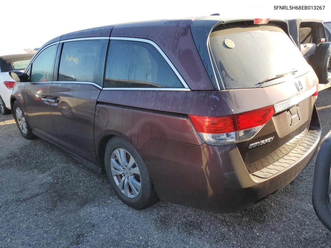 2014 Honda Odyssey Exl VIN: 5FNRL5H68EB013267 Lot: 74579594