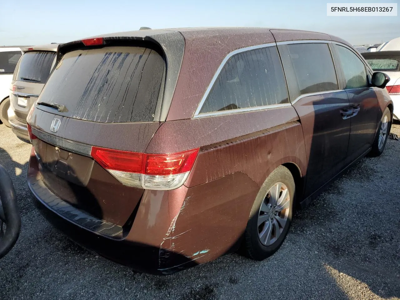 5FNRL5H68EB013267 2014 Honda Odyssey Exl