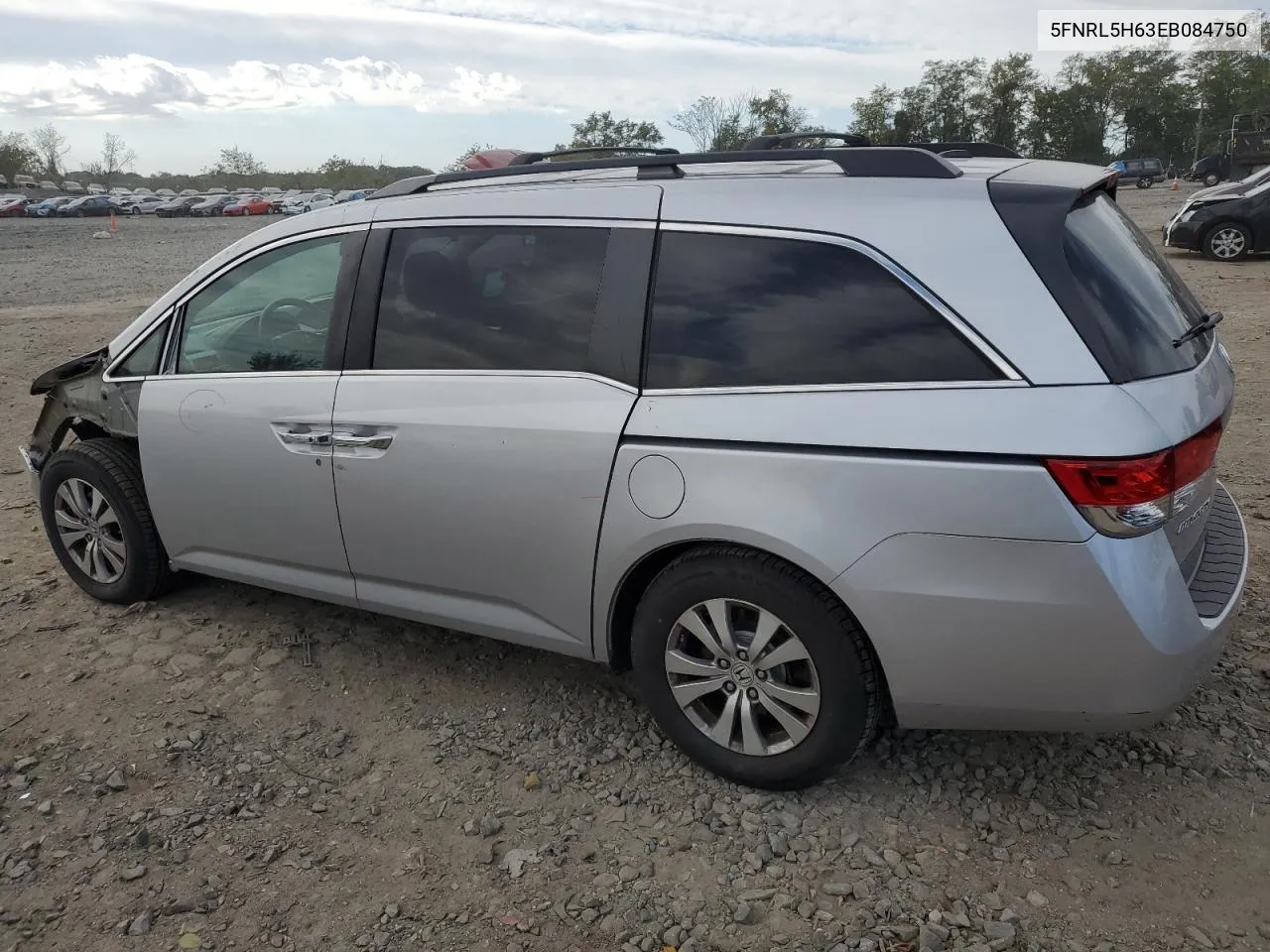 5FNRL5H63EB084750 2014 Honda Odyssey Exl