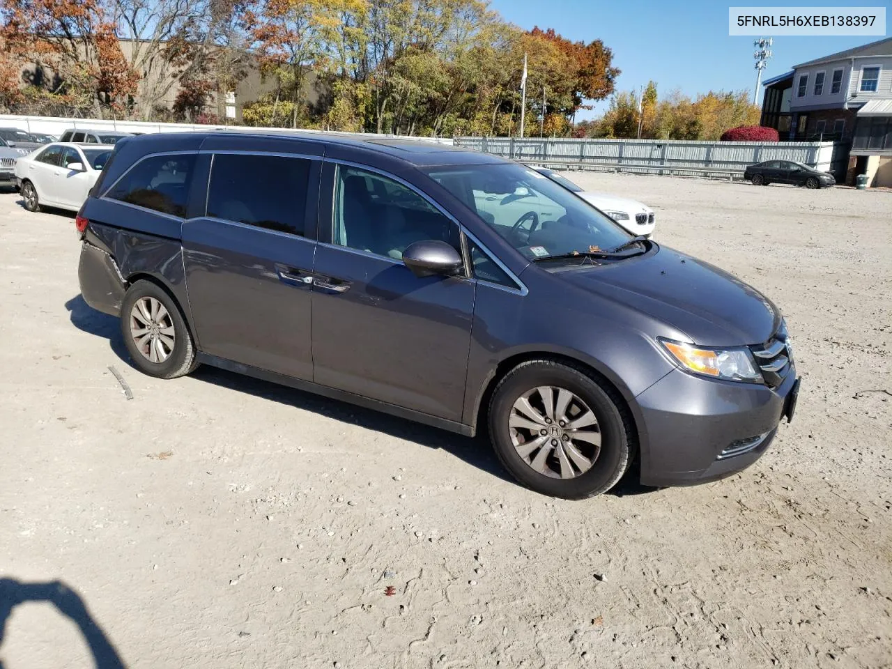 2014 Honda Odyssey Exl VIN: 5FNRL5H6XEB138397 Lot: 77098694