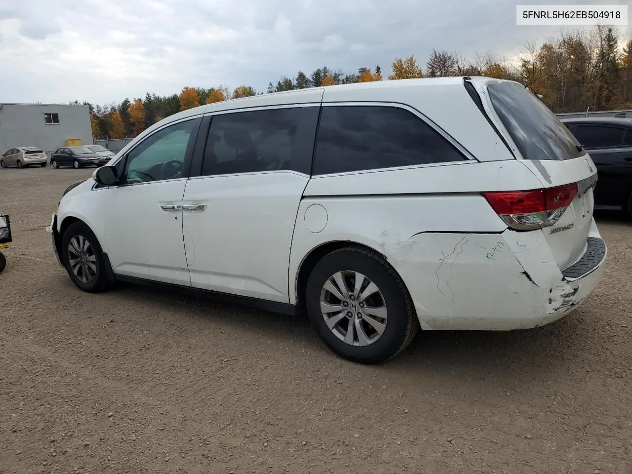 2014 Honda Odyssey Exl VIN: 5FNRL5H62EB504918 Lot: 77175124