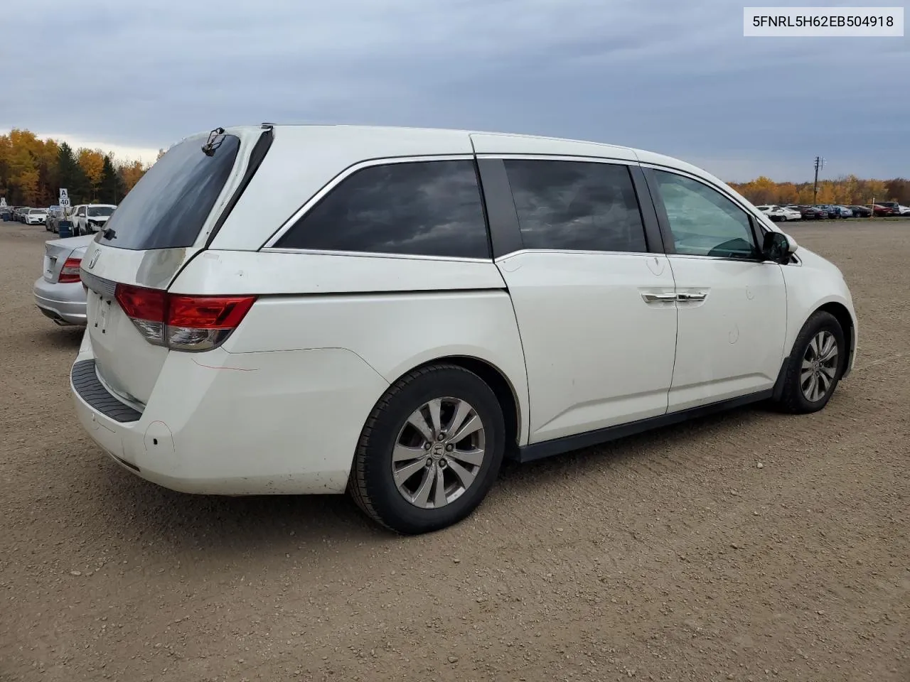 2014 Honda Odyssey Exl VIN: 5FNRL5H62EB504918 Lot: 77175124