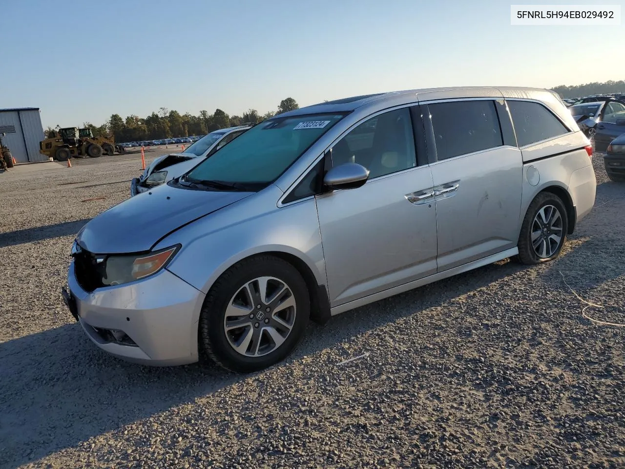 2014 Honda Odyssey Touring VIN: 5FNRL5H94EB029492 Lot: 77323124