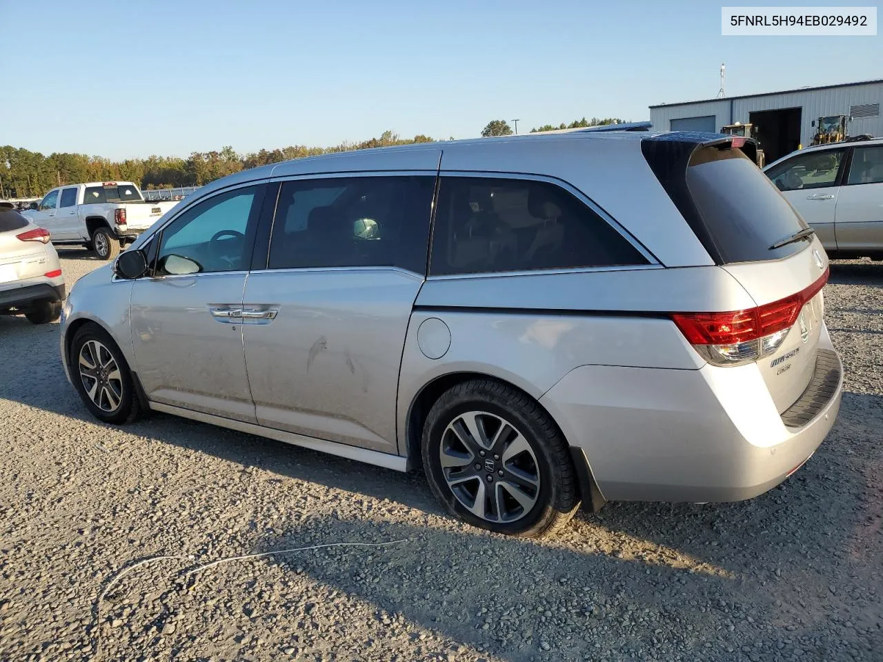 2014 Honda Odyssey Touring VIN: 5FNRL5H94EB029492 Lot: 77323124