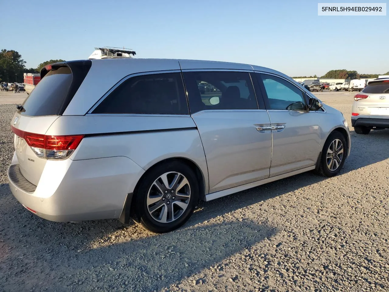 2014 Honda Odyssey Touring VIN: 5FNRL5H94EB029492 Lot: 77323124