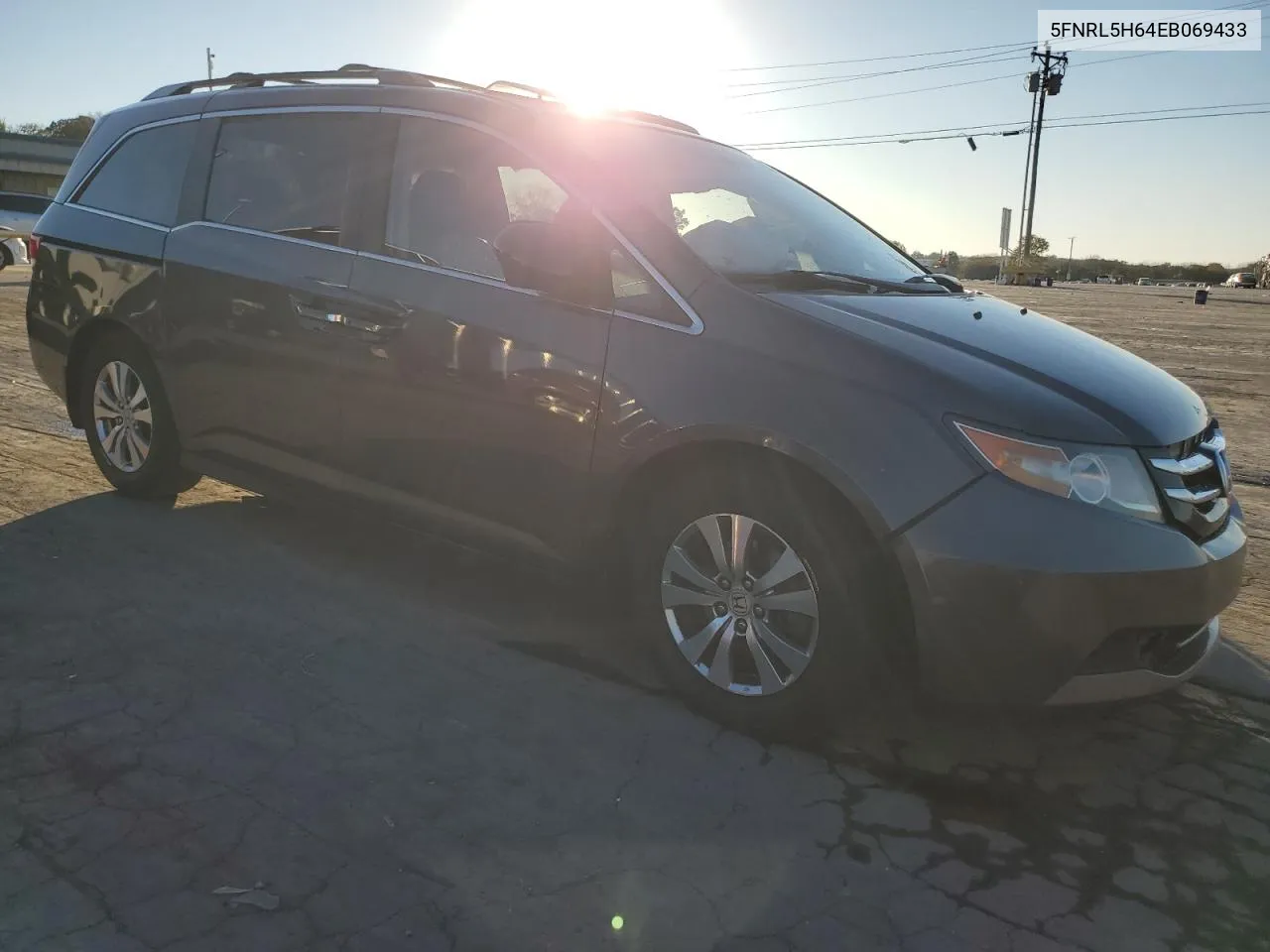 2014 Honda Odyssey Exl VIN: 5FNRL5H64EB069433 Lot: 77425624