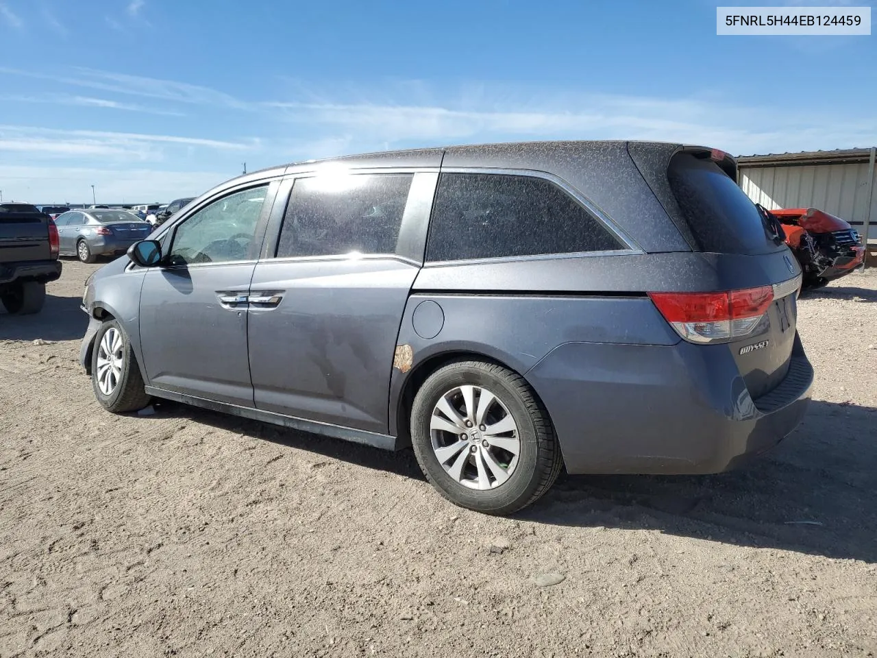 2014 Honda Odyssey Ex VIN: 5FNRL5H44EB124459 Lot: 77478624