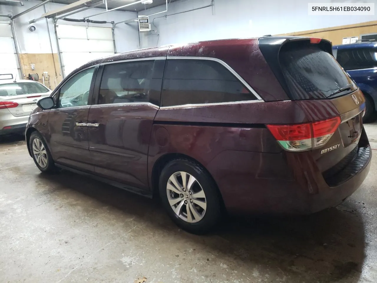 5FNRL5H61EB034090 2014 Honda Odyssey Exl