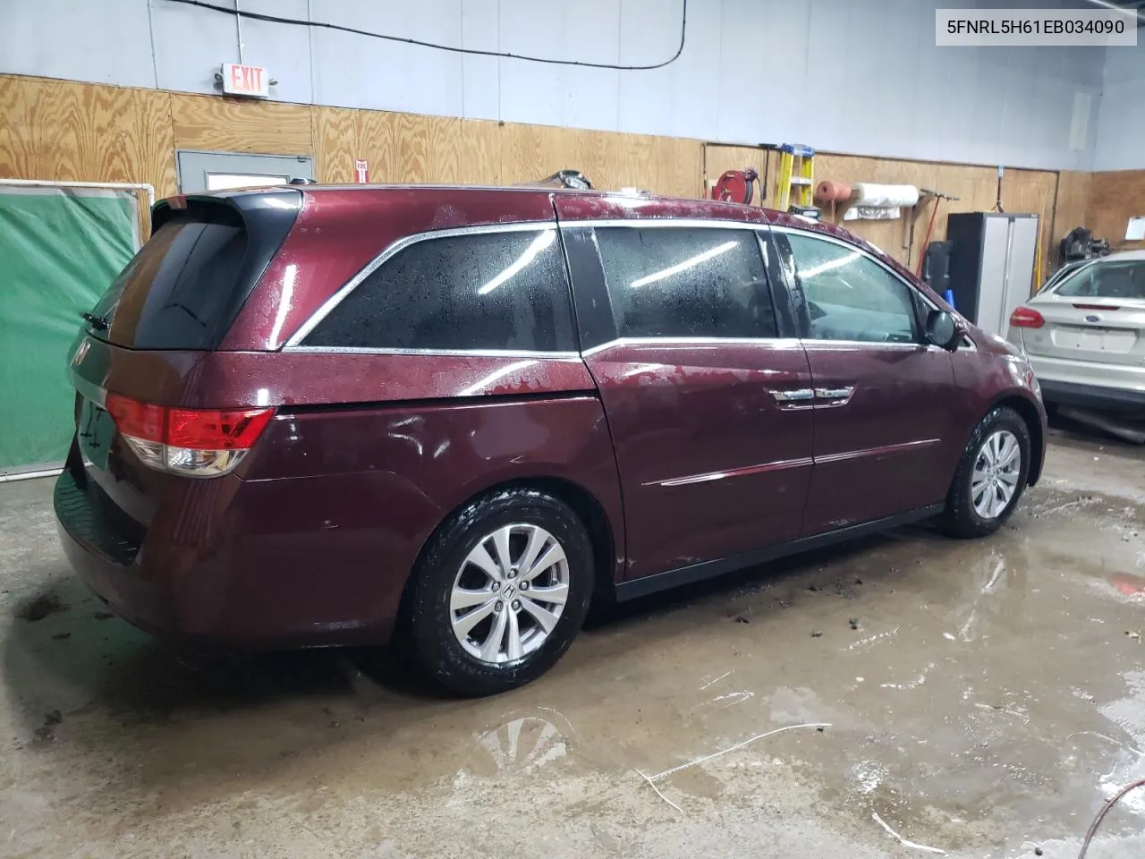 5FNRL5H61EB034090 2014 Honda Odyssey Exl