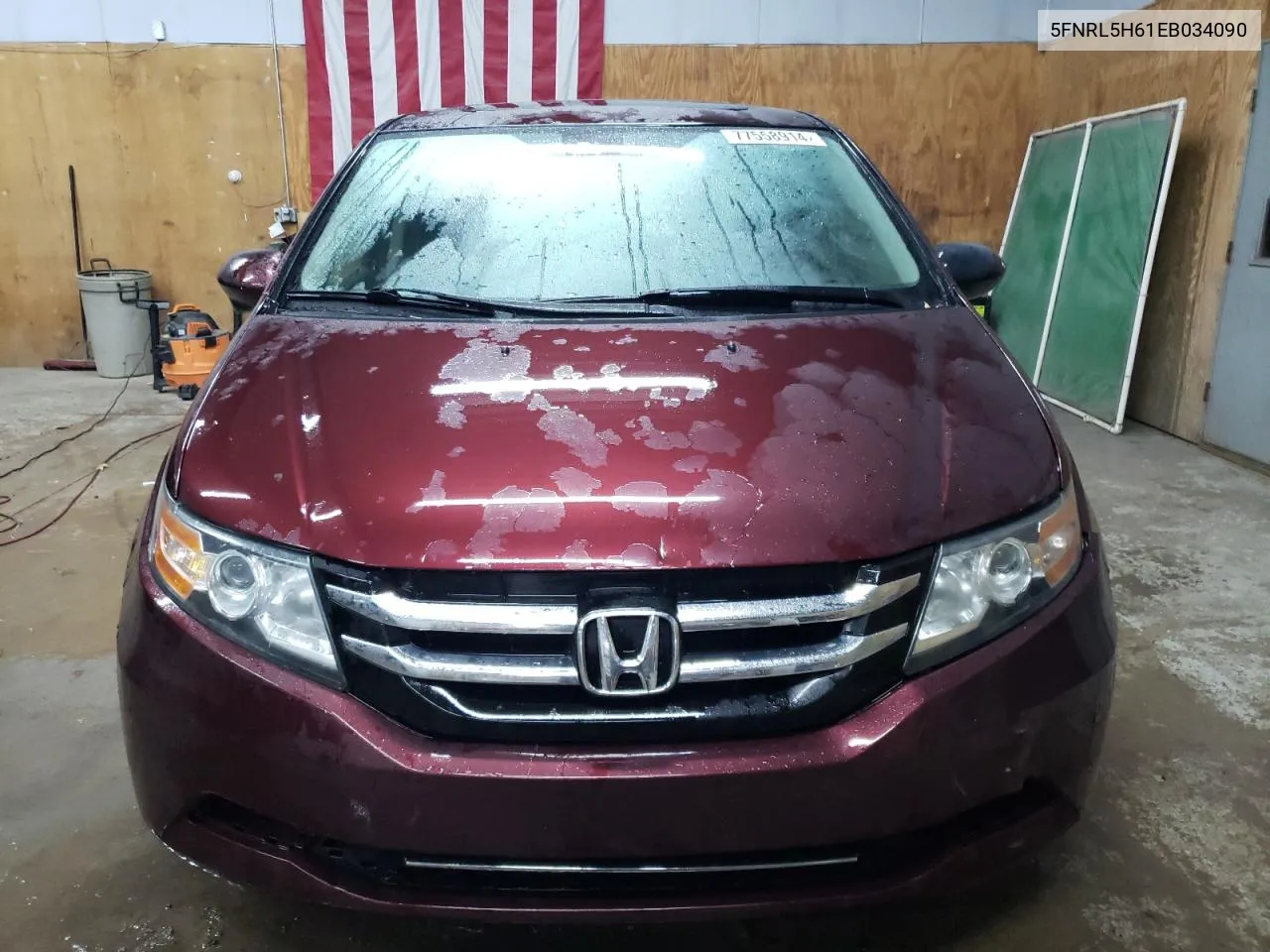 5FNRL5H61EB034090 2014 Honda Odyssey Exl