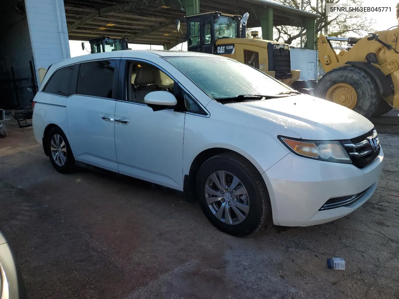 2014 Honda Odyssey Exl VIN: 5FNRL5H63EB045771 Lot: 78643984