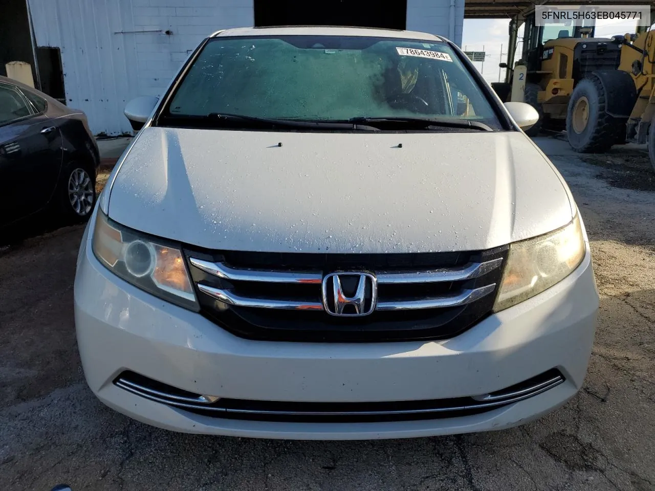 2014 Honda Odyssey Exl VIN: 5FNRL5H63EB045771 Lot: 78643984