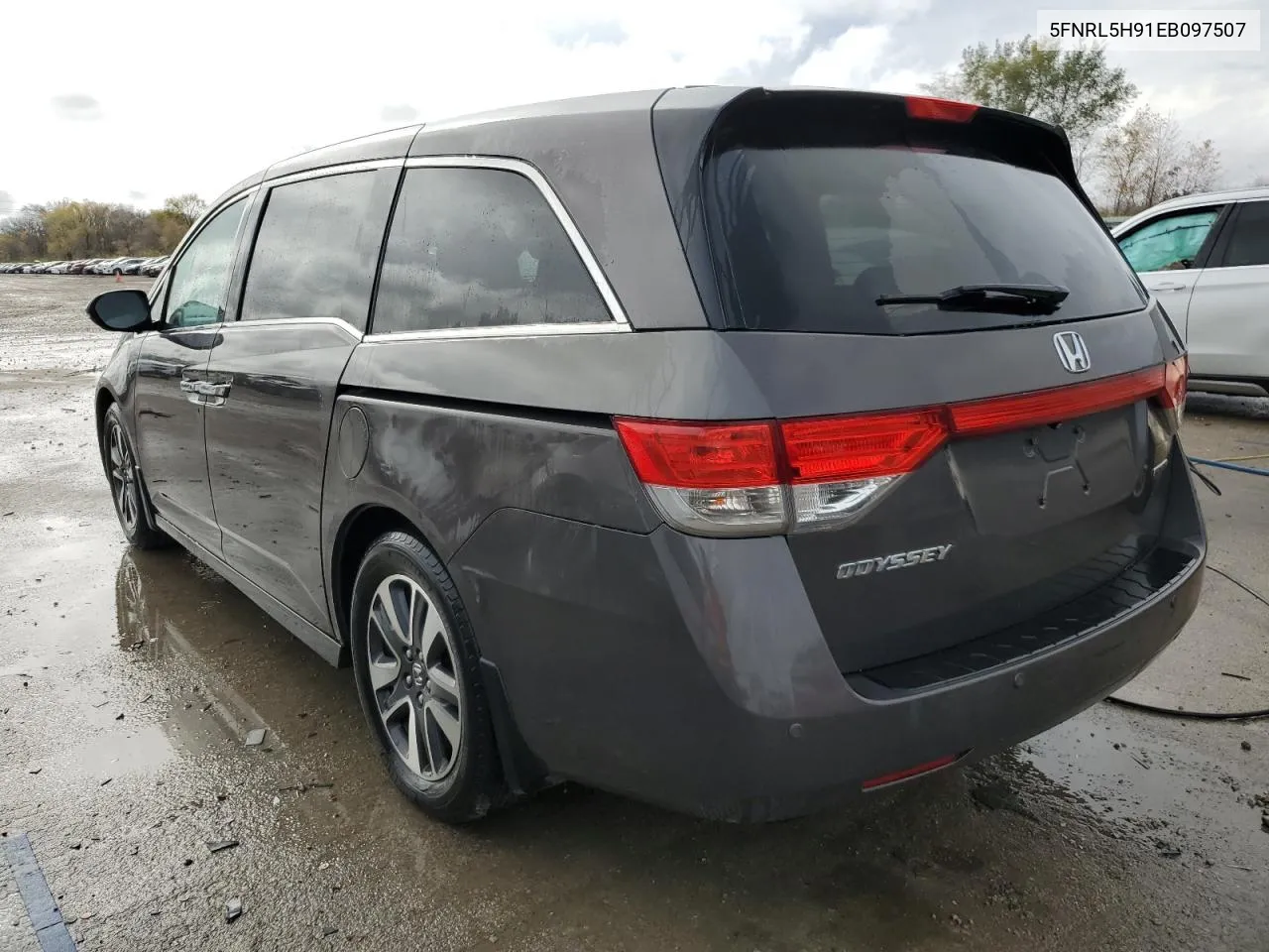 2014 Honda Odyssey Touring VIN: 5FNRL5H91EB097507 Lot: 78929854