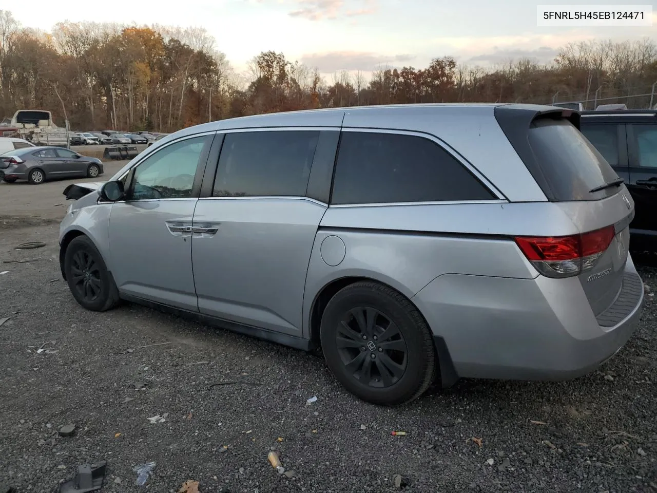 2014 Honda Odyssey Ex VIN: 5FNRL5H45EB124471 Lot: 79171814