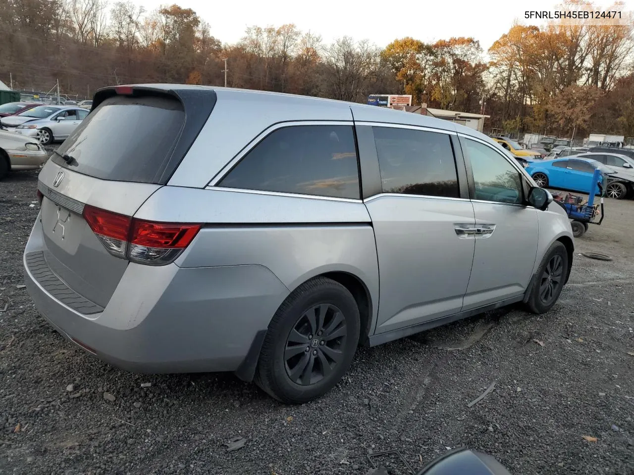 2014 Honda Odyssey Ex VIN: 5FNRL5H45EB124471 Lot: 79171814