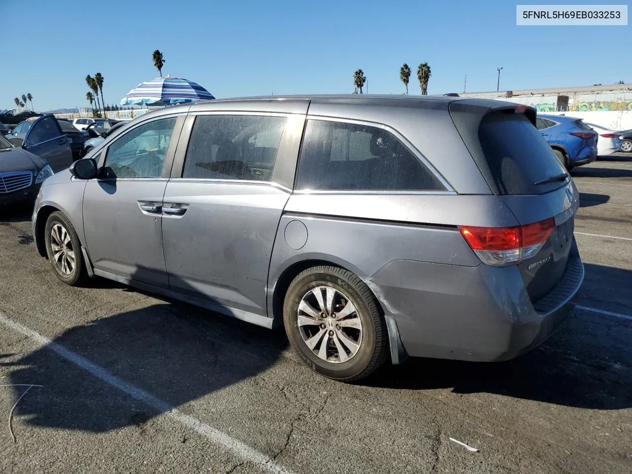 2014 Honda Odyssey Exl VIN: 5FNRL5H69EB033253 Lot: 79534244