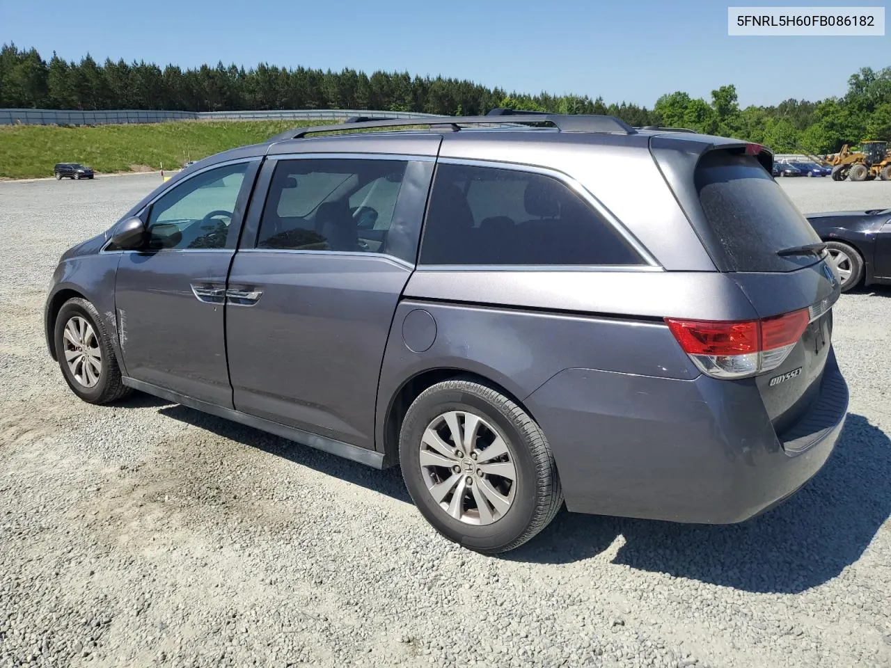 2015 Honda Odyssey Exl VIN: 5FNRL5H60FB086182 Lot: 53504904