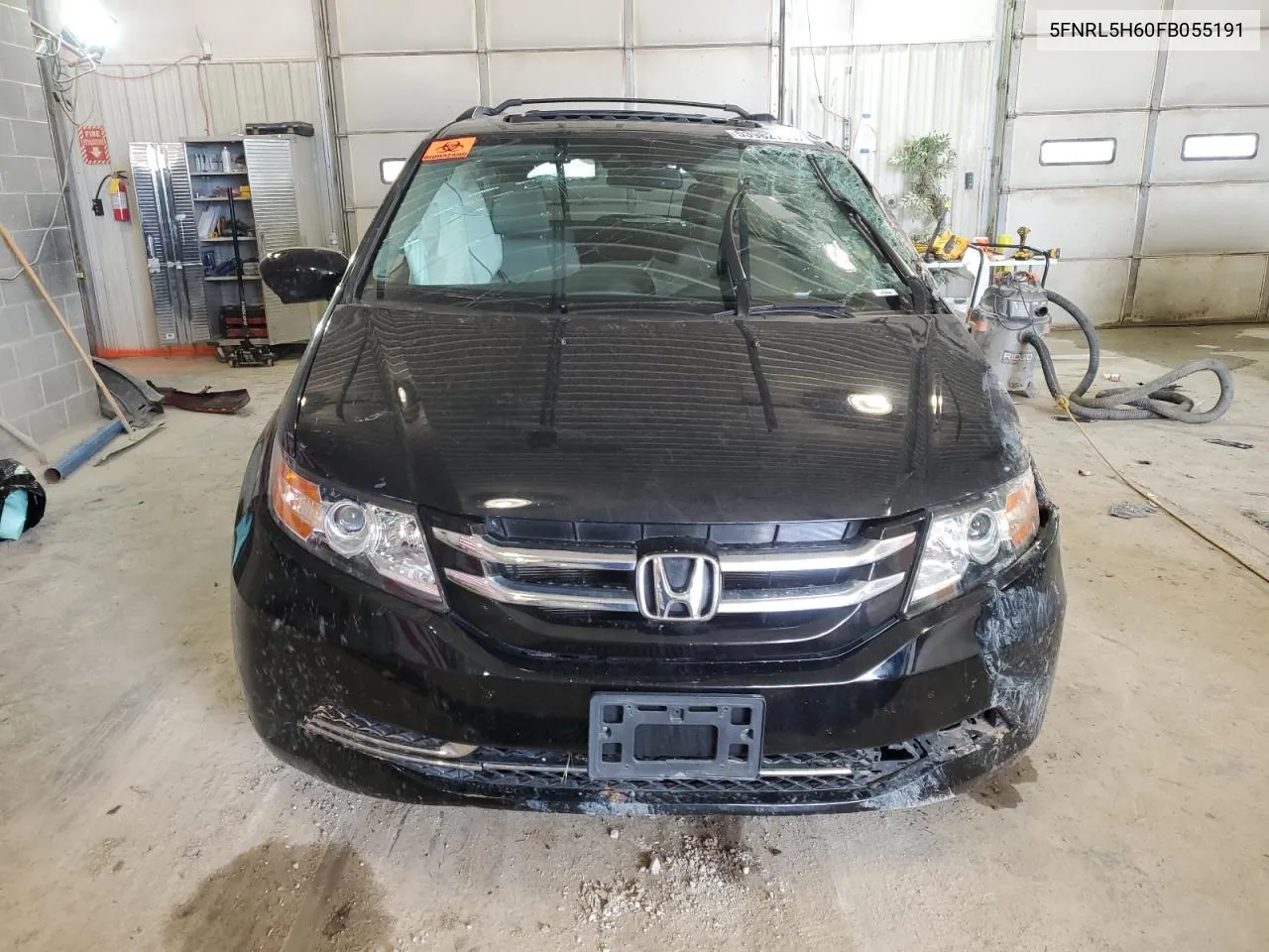 5FNRL5H60FB055191 2015 Honda Odyssey Exl