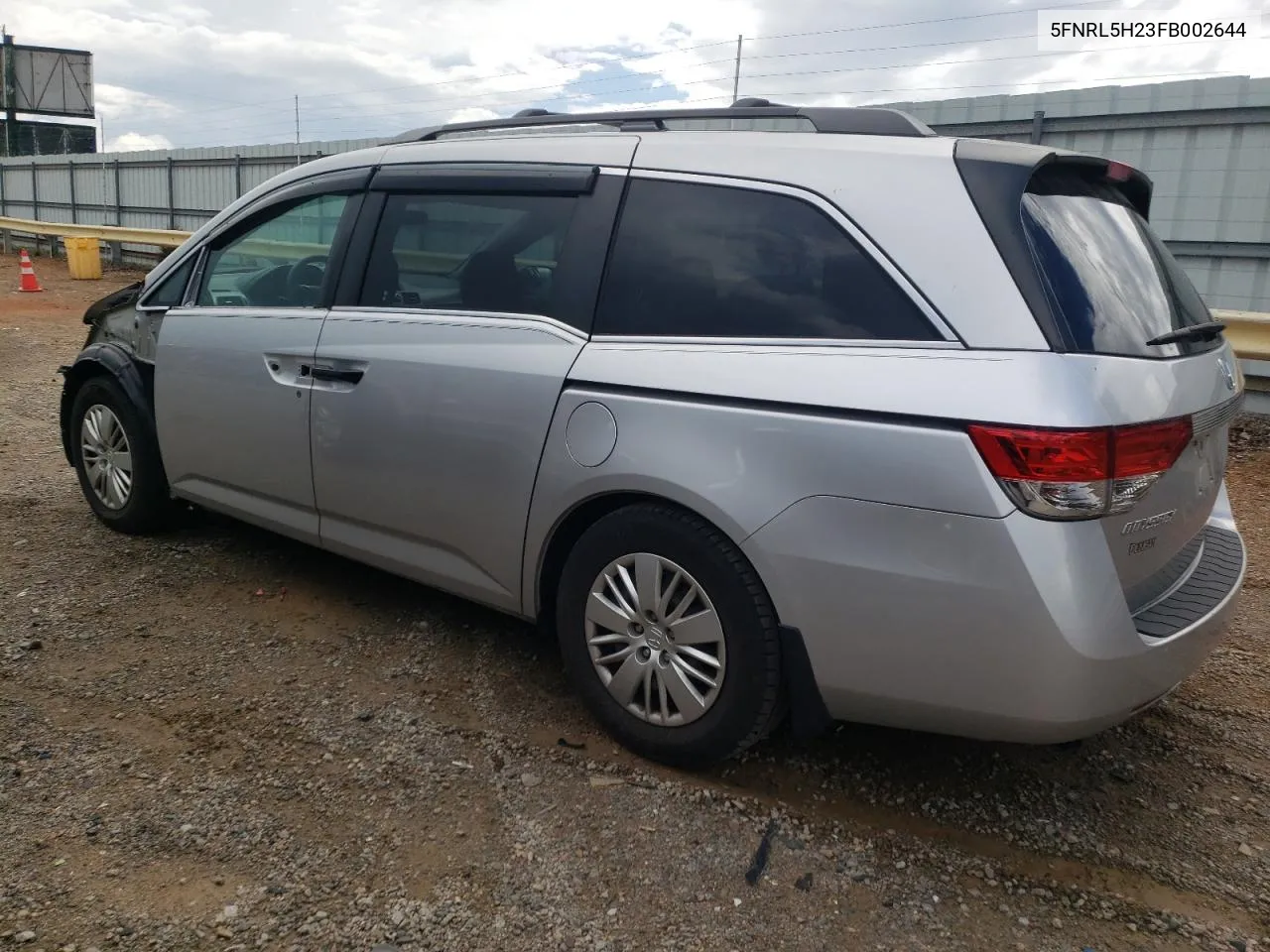 2015 Honda Odyssey Lx VIN: 5FNRL5H23FB002644 Lot: 56730044