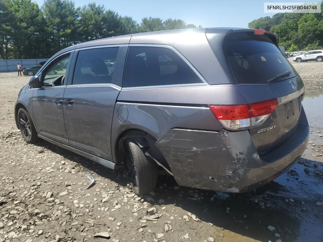 2015 Honda Odyssey Lx VIN: 5FNRL5H25FB044748 Lot: 58133994