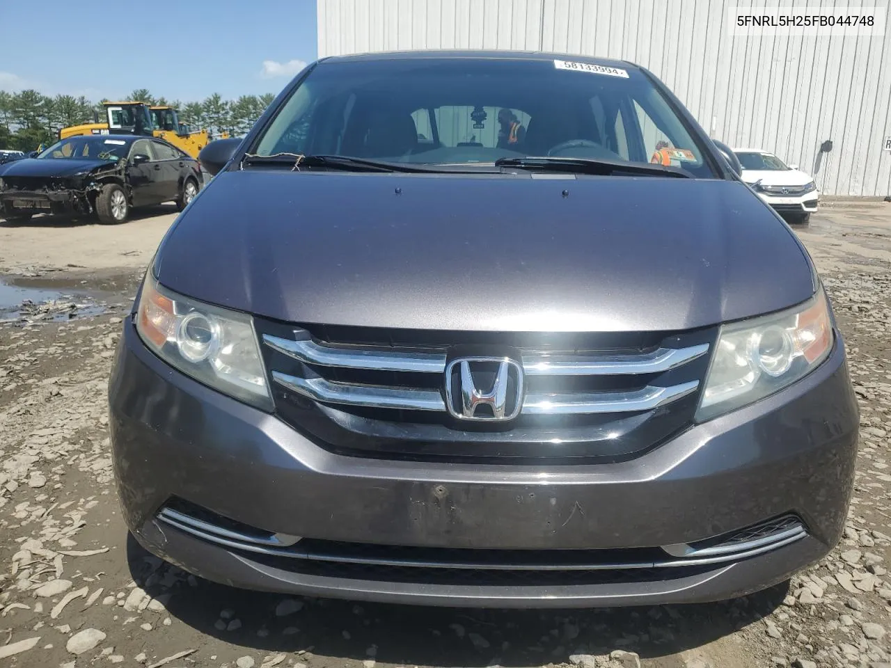 2015 Honda Odyssey Lx VIN: 5FNRL5H25FB044748 Lot: 58133994