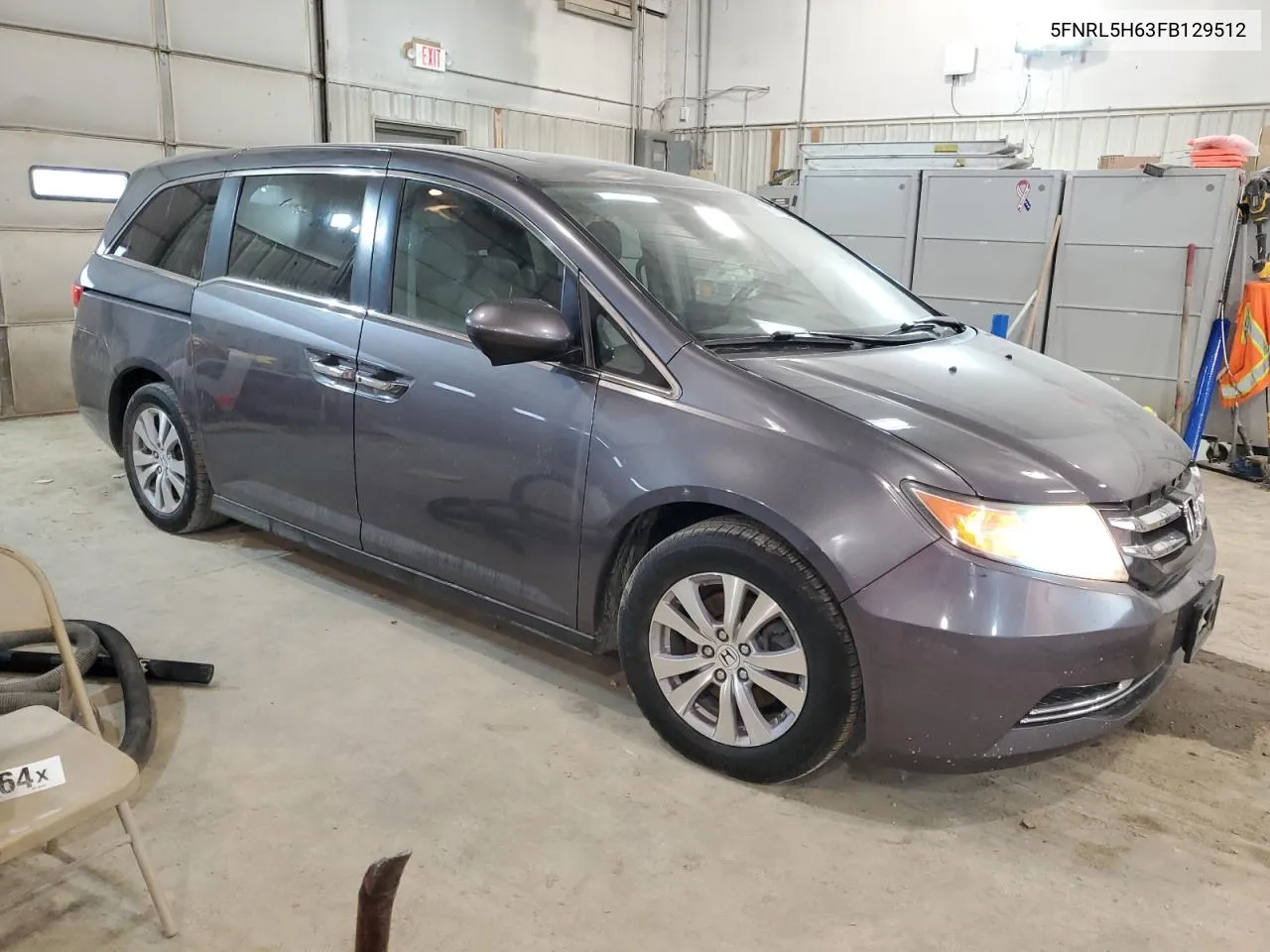 2015 Honda Odyssey Exl VIN: 5FNRL5H63FB129512 Lot: 58341354