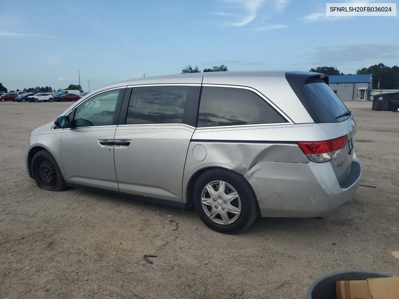 5FNRL5H20FB036024 2015 Honda Odyssey Lx