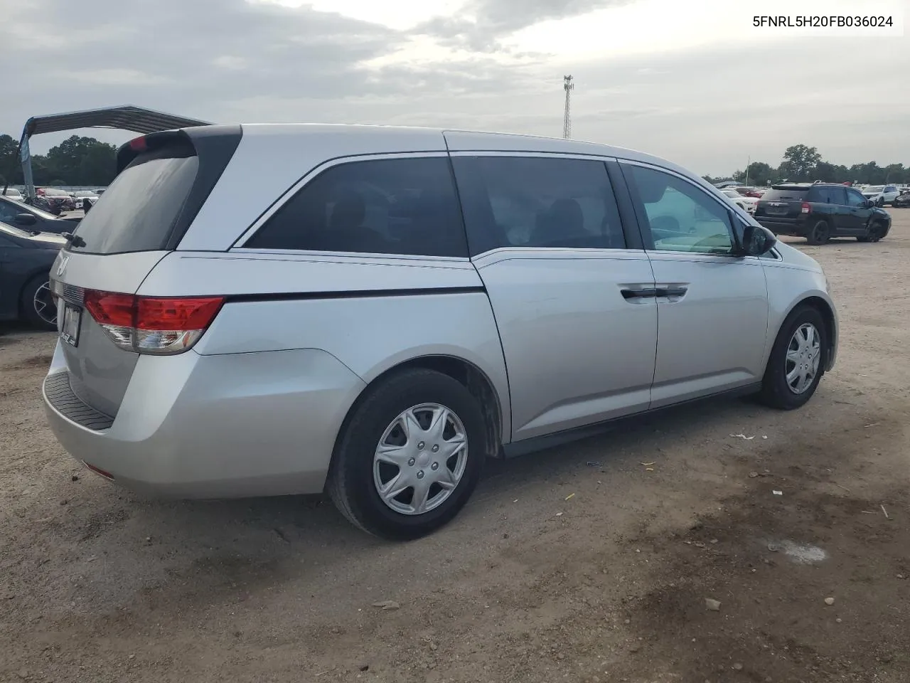 2015 Honda Odyssey Lx VIN: 5FNRL5H20FB036024 Lot: 64784624