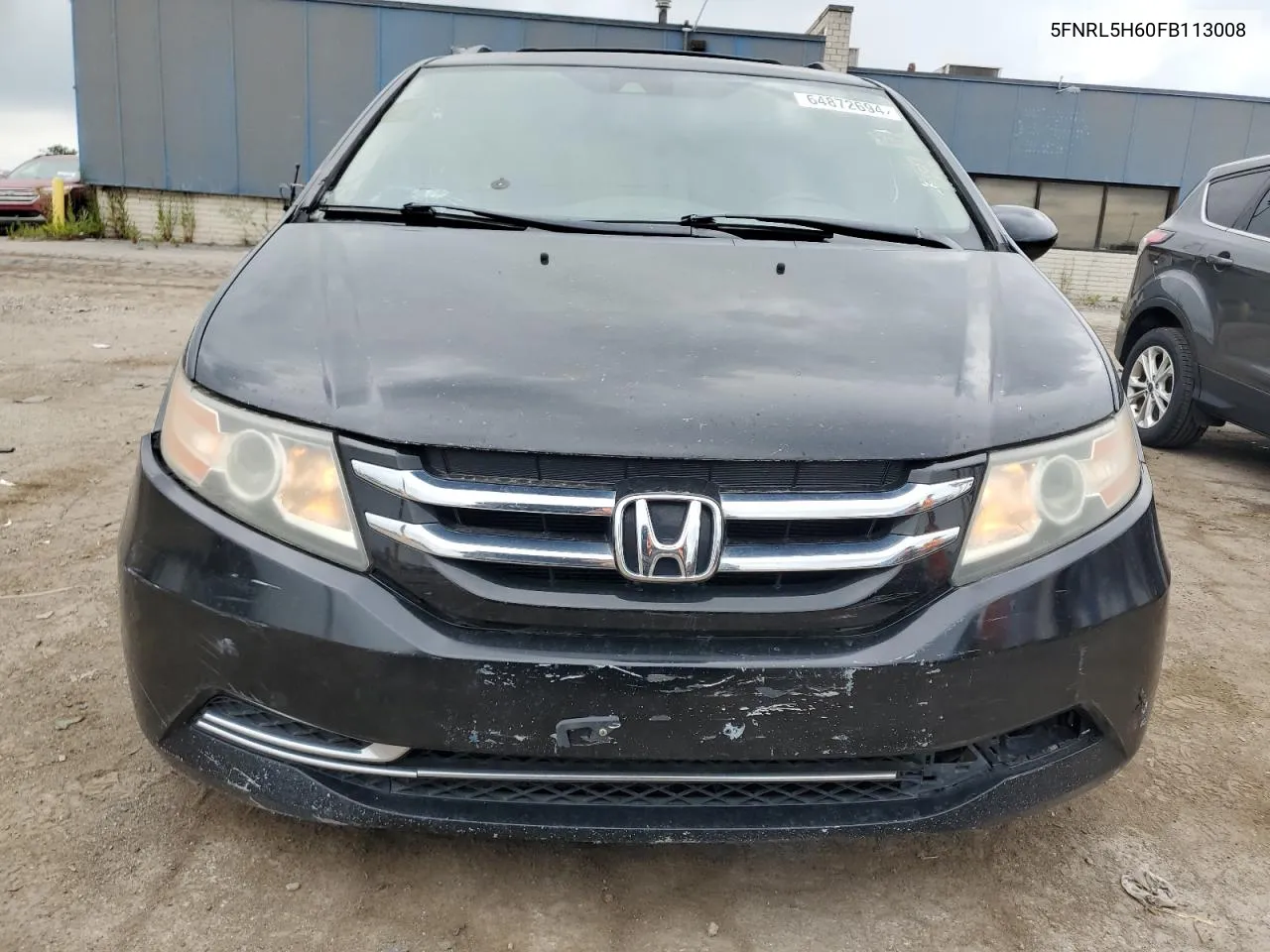 5FNRL5H60FB113008 2015 Honda Odyssey Exl