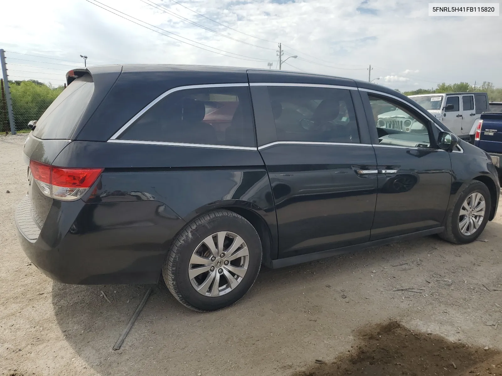 5FNRL5H41FB115820 2015 Honda Odyssey Ex