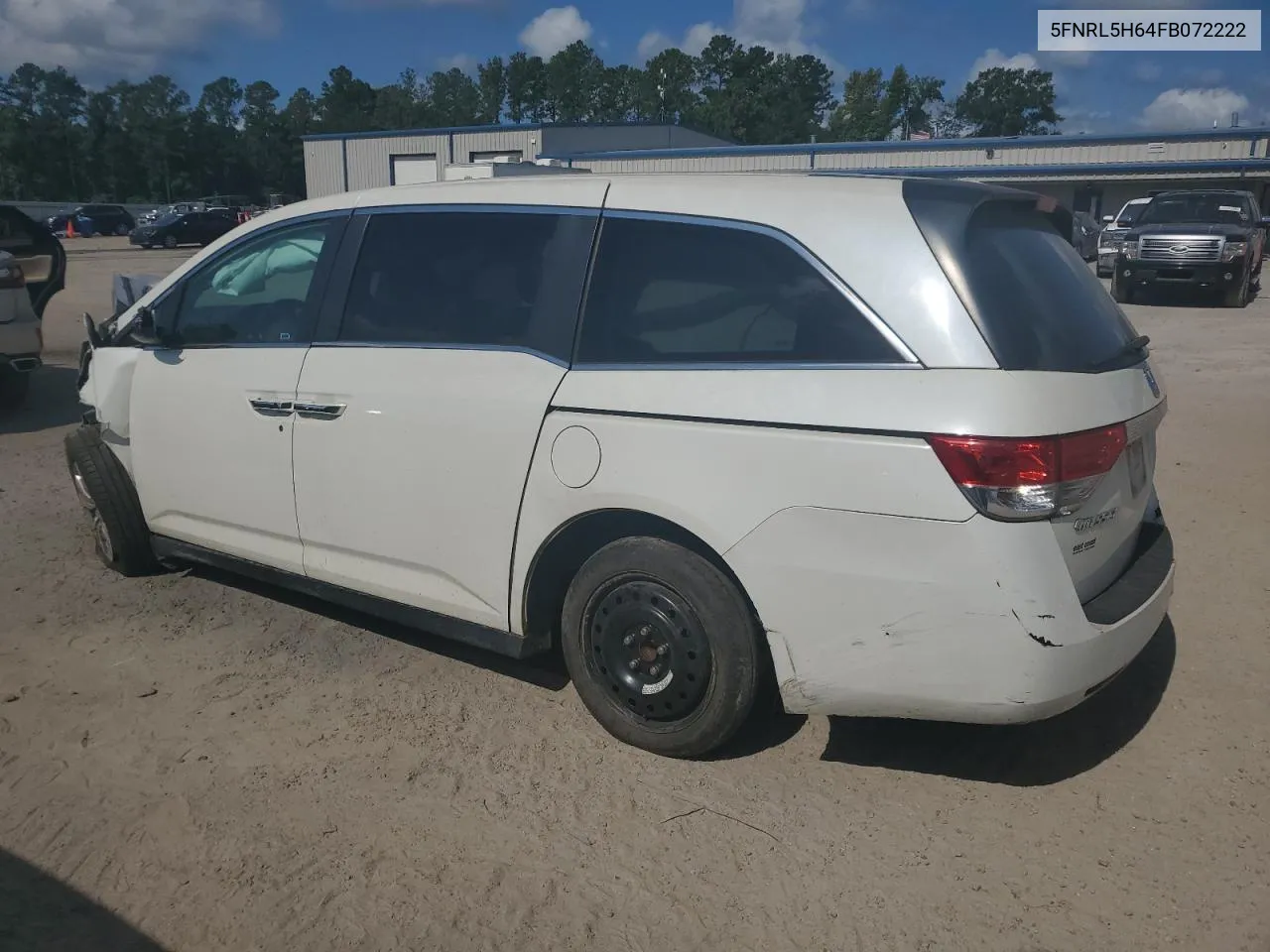 2015 Honda Odyssey Exl VIN: 5FNRL5H64FB072222 Lot: 67928944