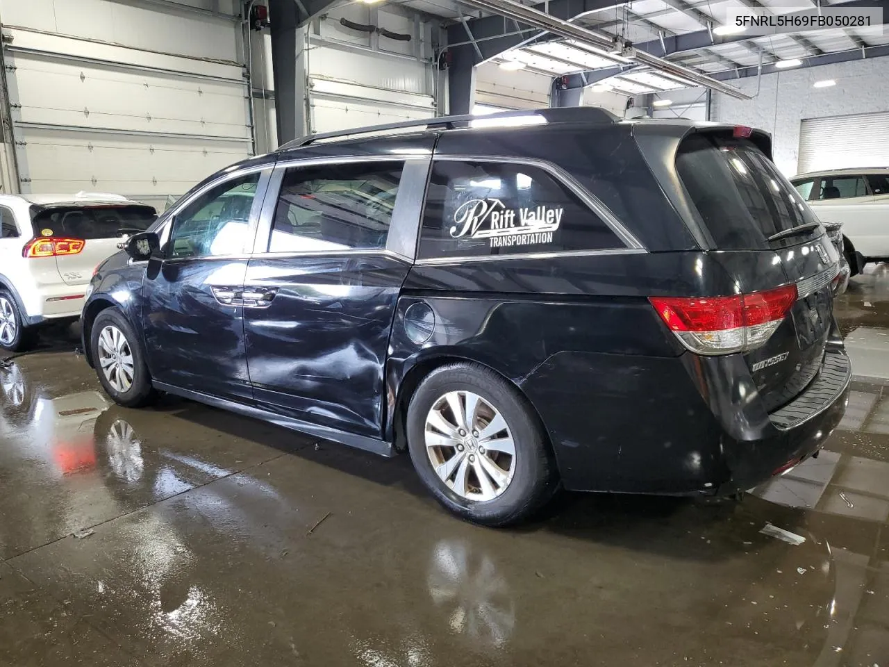 2015 Honda Odyssey Exl VIN: 5FNRL5H69FB050281 Lot: 68278584