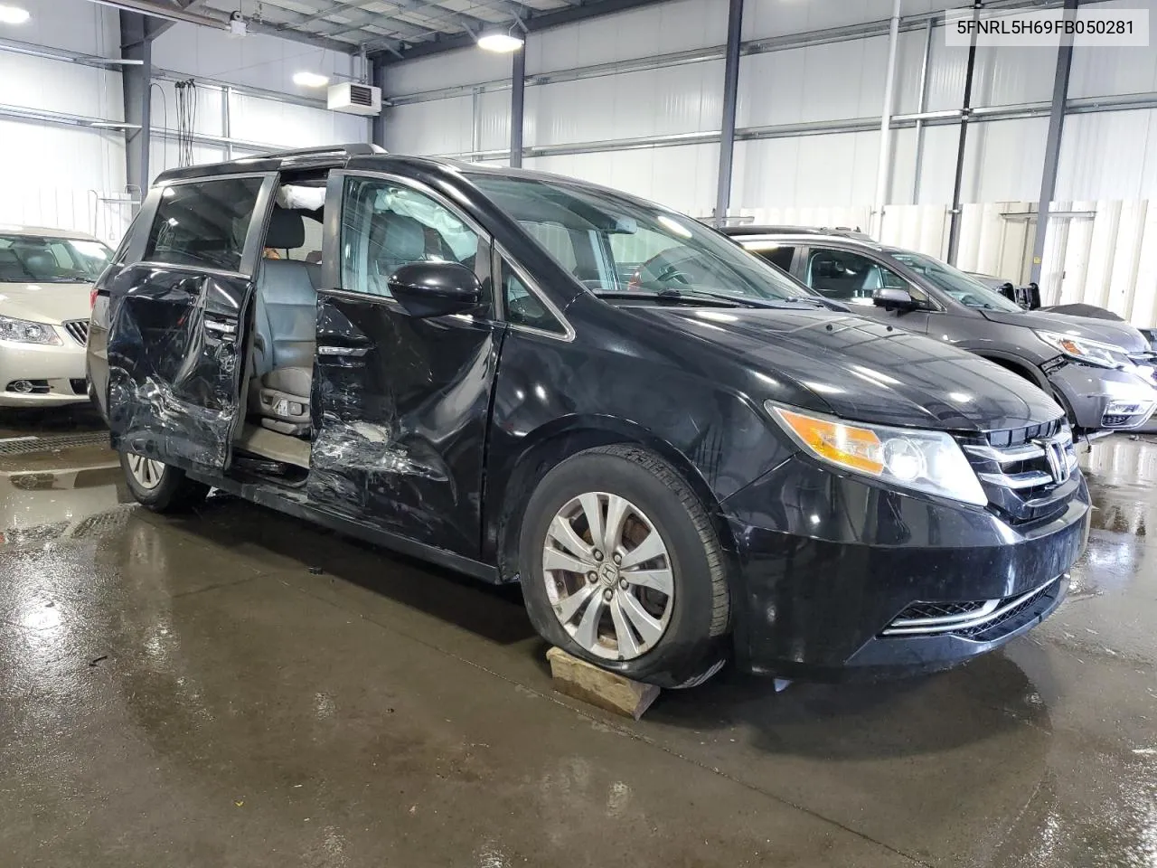 2015 Honda Odyssey Exl VIN: 5FNRL5H69FB050281 Lot: 68278584