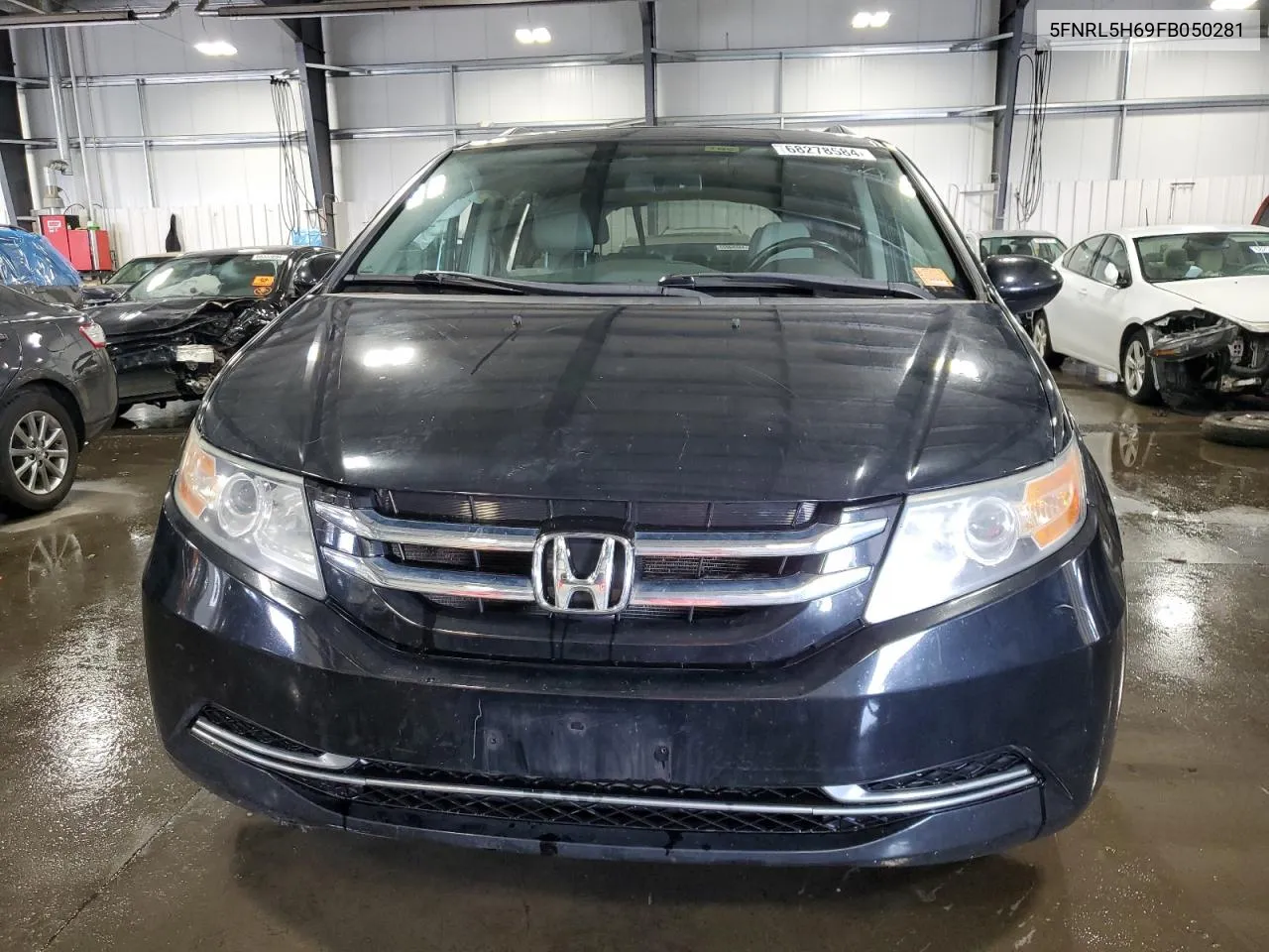 2015 Honda Odyssey Exl VIN: 5FNRL5H69FB050281 Lot: 68278584