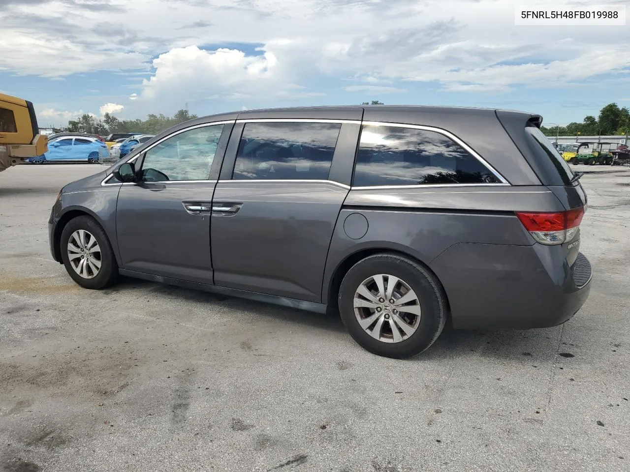 2015 Honda Odyssey Ex VIN: 5FNRL5H48FB019988 Lot: 69004124