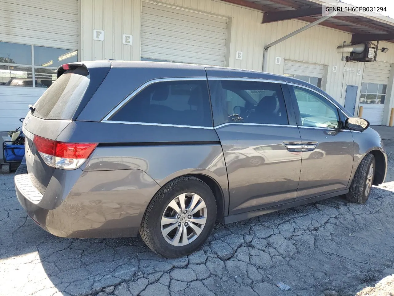 2015 Honda Odyssey Exl VIN: 5FNRL5H60FB031294 Lot: 69961394