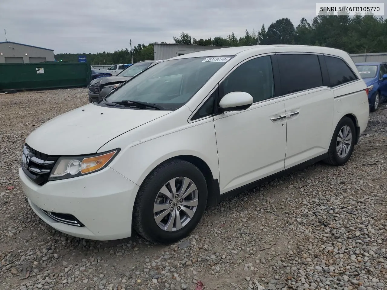 2015 Honda Odyssey Ex VIN: 5FNRL5H46FB105770 Lot: 70179774