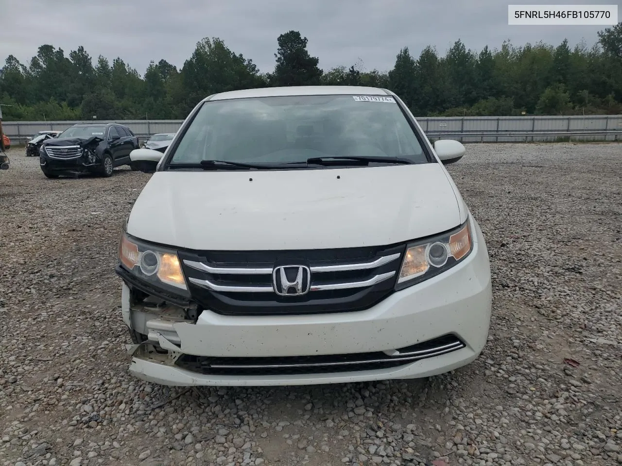 2015 Honda Odyssey Ex VIN: 5FNRL5H46FB105770 Lot: 70179774