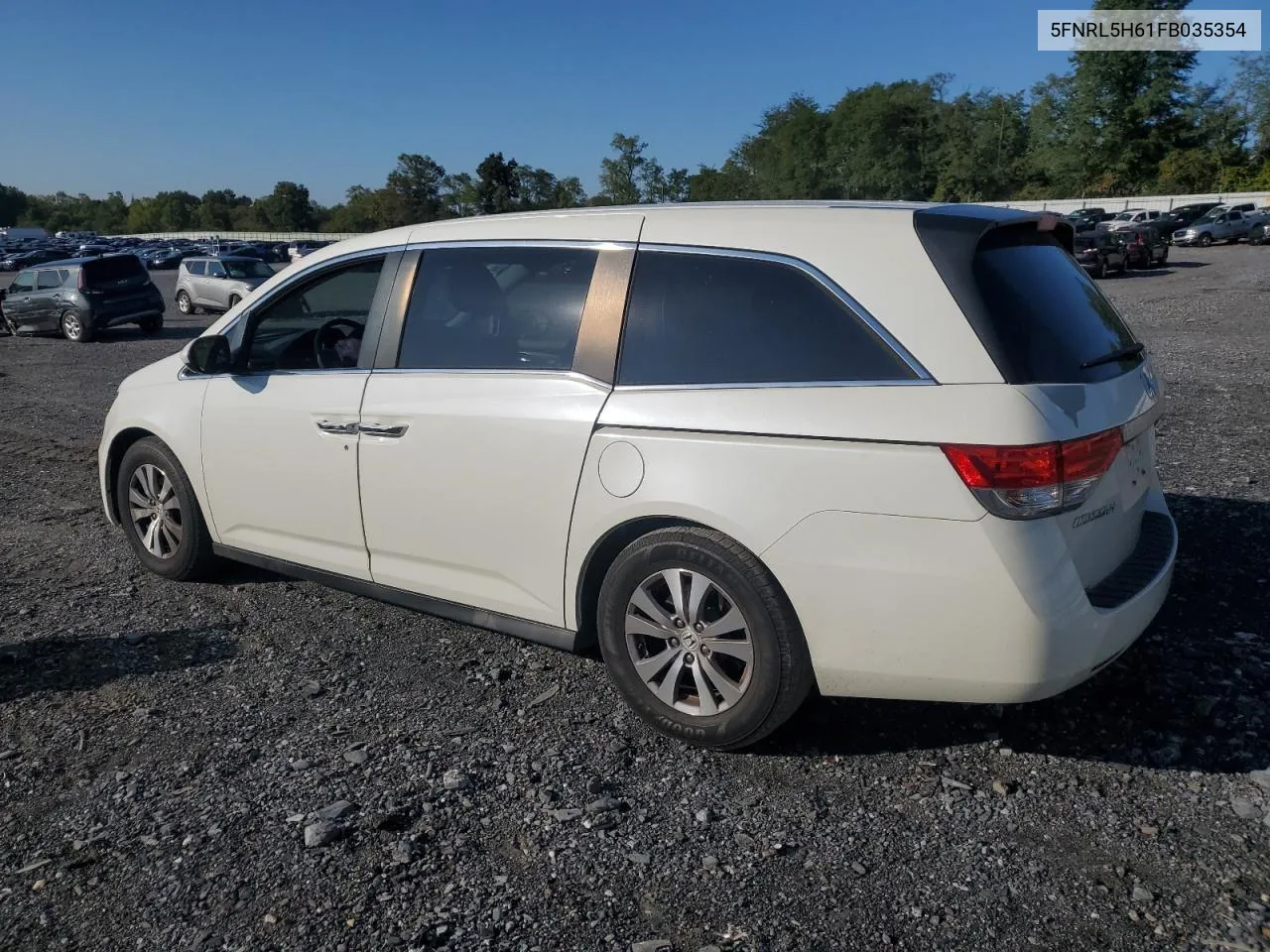 5FNRL5H61FB035354 2015 Honda Odyssey Exl