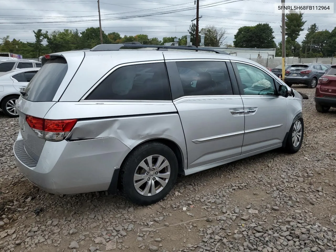 5FNRL5H68FB112964 2015 Honda Odyssey Exl