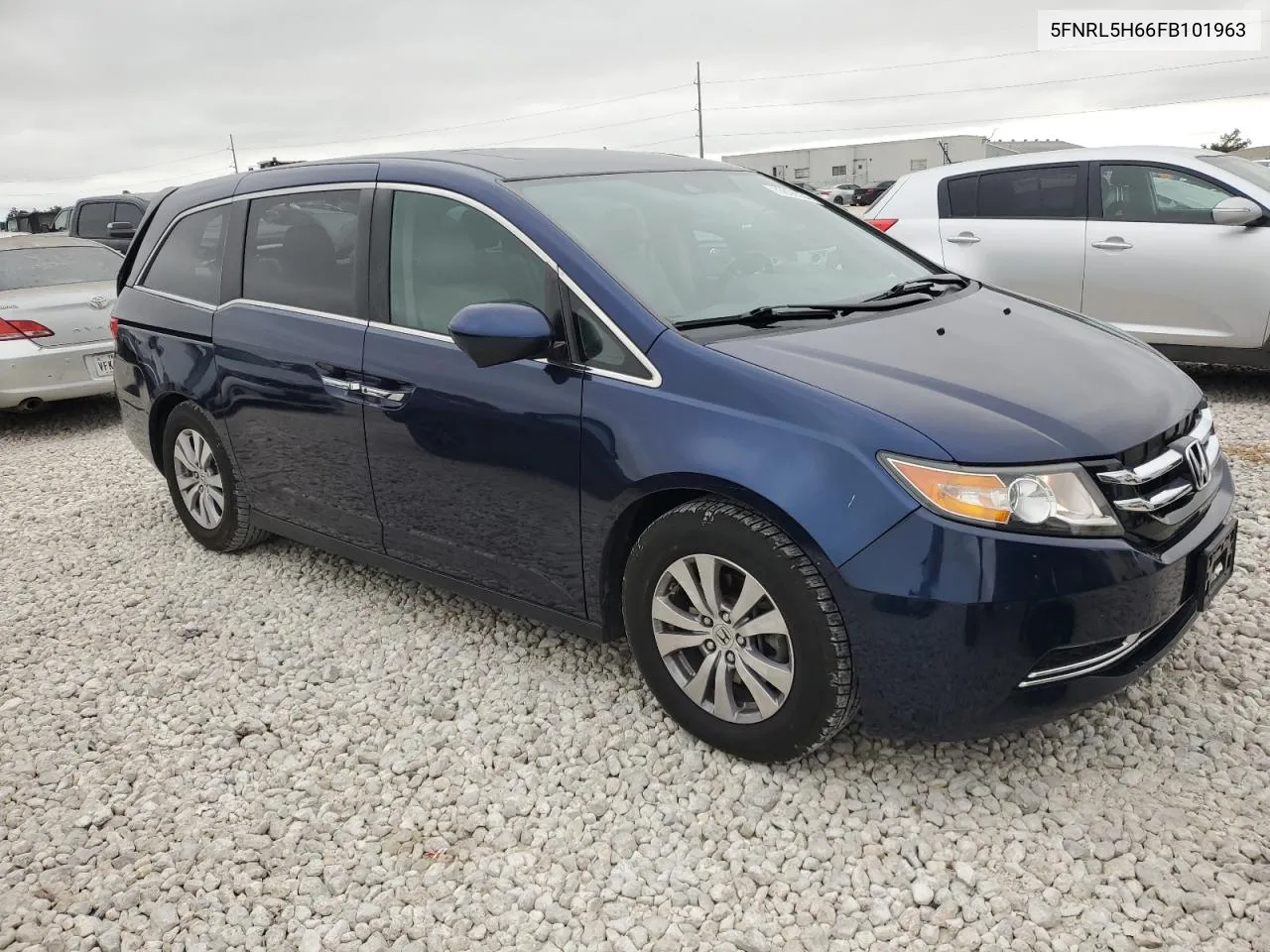 2015 Honda Odyssey Exl VIN: 5FNRL5H66FB101963 Lot: 70606054