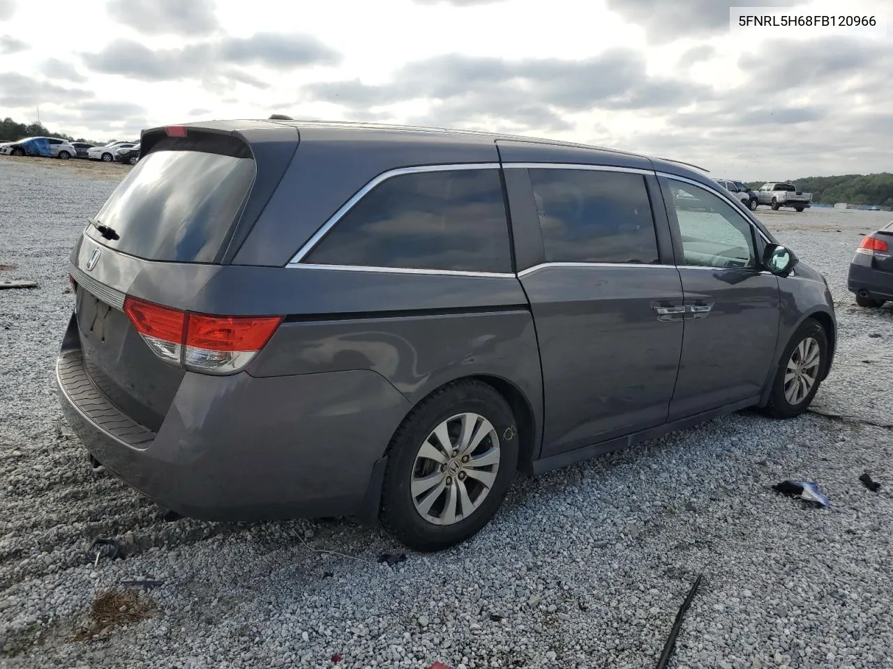 5FNRL5H68FB120966 2015 Honda Odyssey Exl