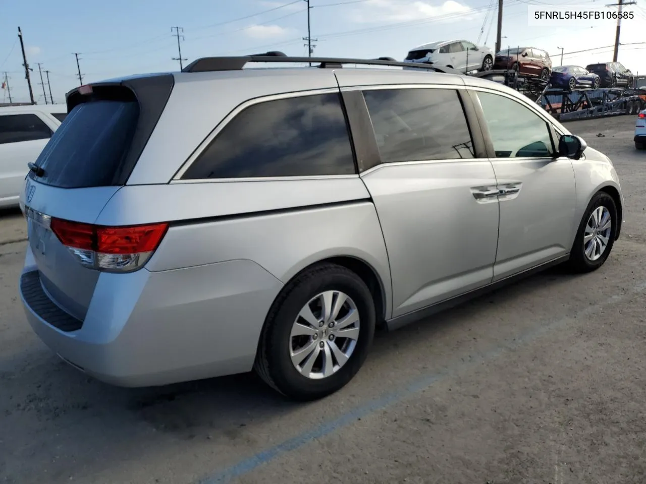 5FNRL5H45FB106585 2015 Honda Odyssey Ex