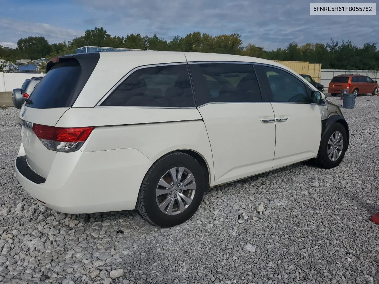 5FNRL5H61FB055782 2015 Honda Odyssey Exl