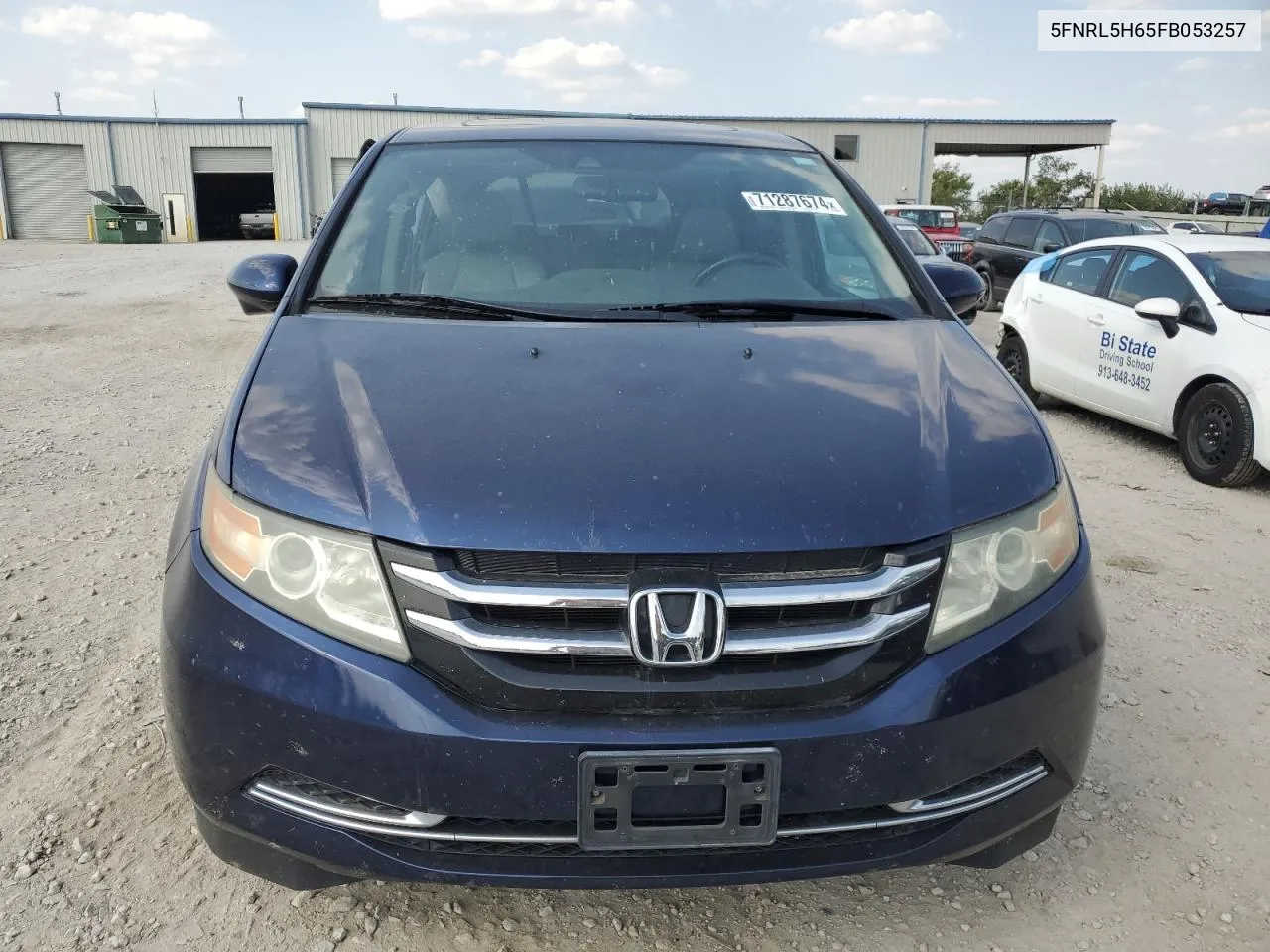 5FNRL5H65FB053257 2015 Honda Odyssey Exl