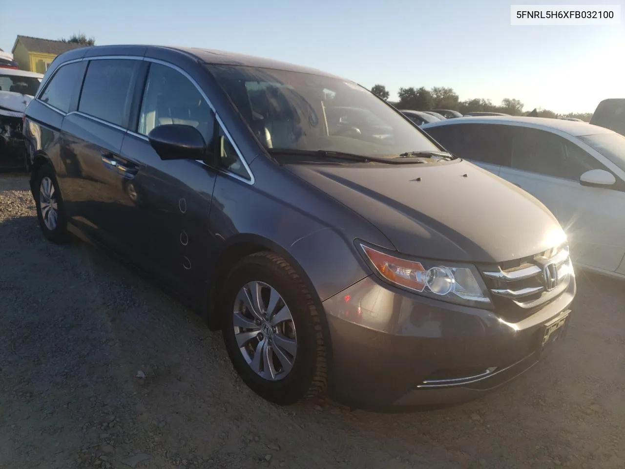 2015 Honda Odyssey Exl VIN: 5FNRL5H6XFB032100 Lot: 71297554