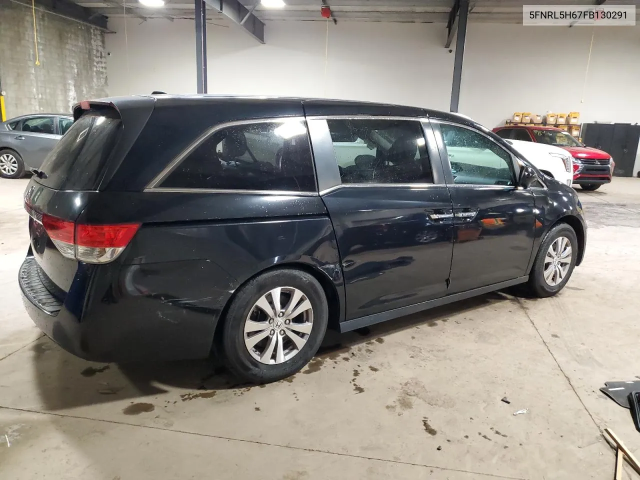 5FNRL5H67FB130291 2015 Honda Odyssey Exl